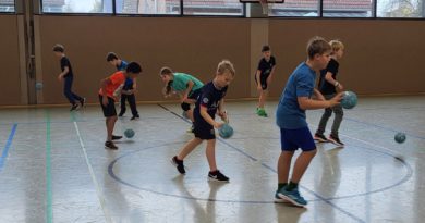 Handball an der Grundschule!
